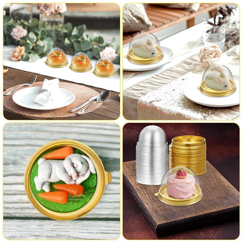 Dome Mold Clear - ABUN, confezioni di coppette per affettati