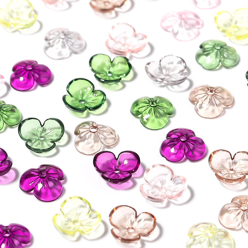 Flower Preservation Resin - 20 pz/lotto Trasparente Resina Petalo Perline