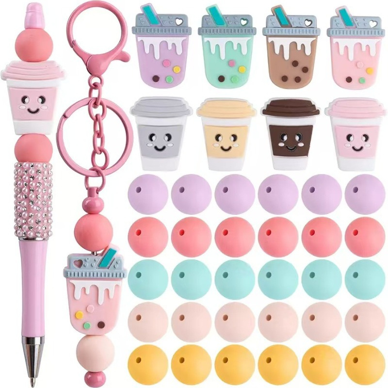Mixing Cup Silicone - Set di 48 Perline in Silicone