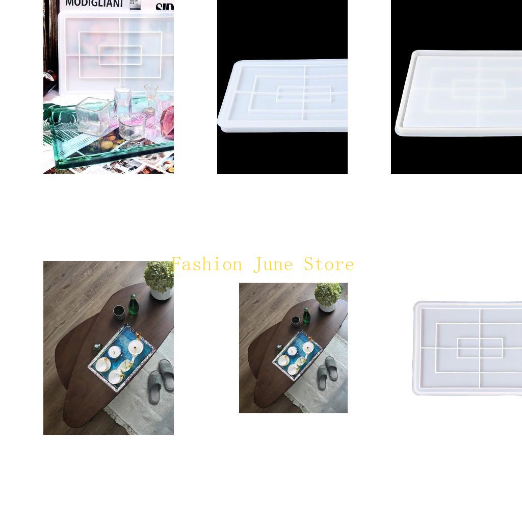 Serving Tray Mold - N5KA Vassoio rettangolare Stampo epossidico in