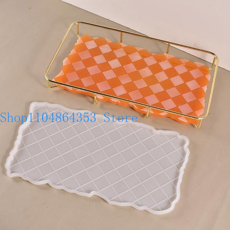 Serving Tray Mold - 652F Vassoio a scacchiera Stampi per