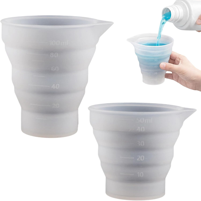 Mixing Cup Silicone - Set da 2 pezzi: pallina dosatrice