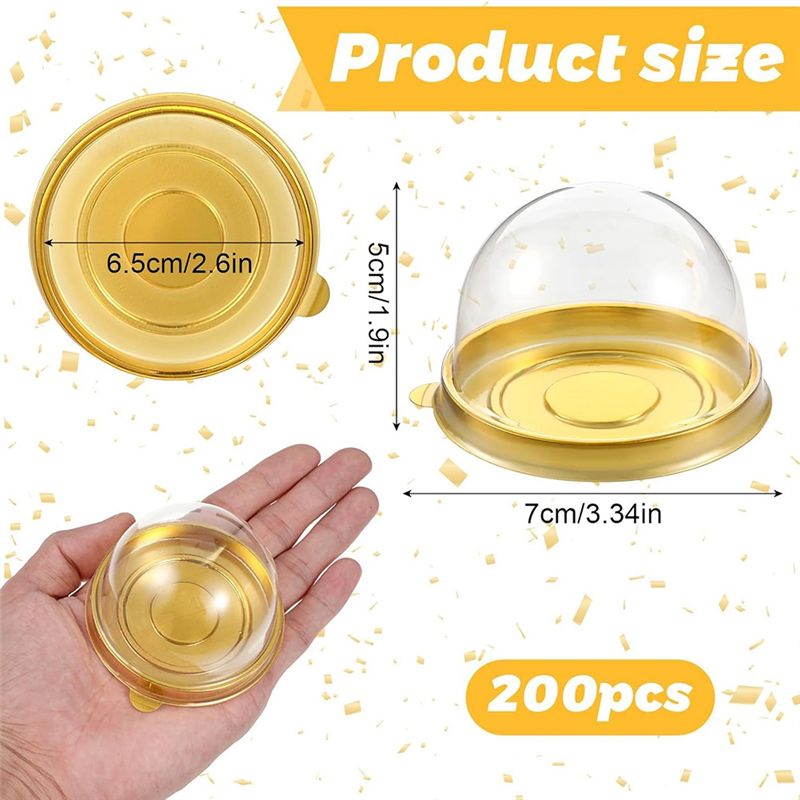 ABUN, confezioni di coppette p - Dome Mold Clear recensione e prezzo