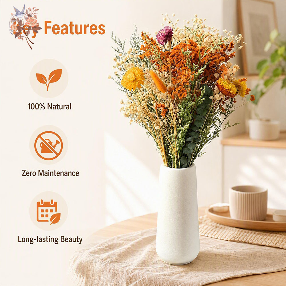 Bouquet di Fiori Secchi Autunn - Dried Flower Bulk recensione e prezzo