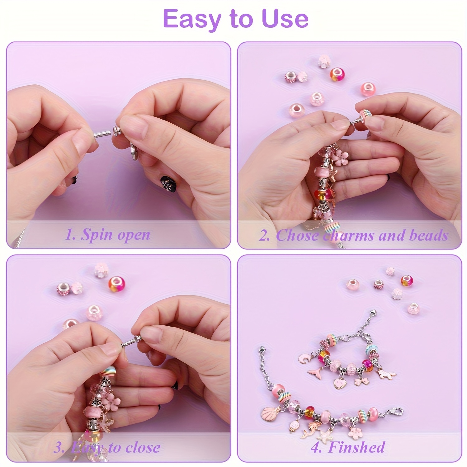 Kit per creare braccialetti co - Resin Jewelry Kit recensione e prezzo