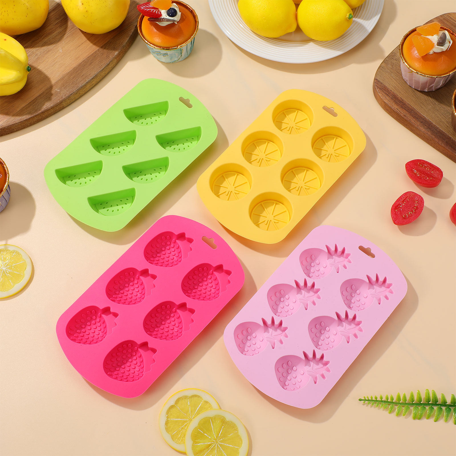 4 stampi in silicone per ciocc - Silicone Mold Tray recensione e prezzo