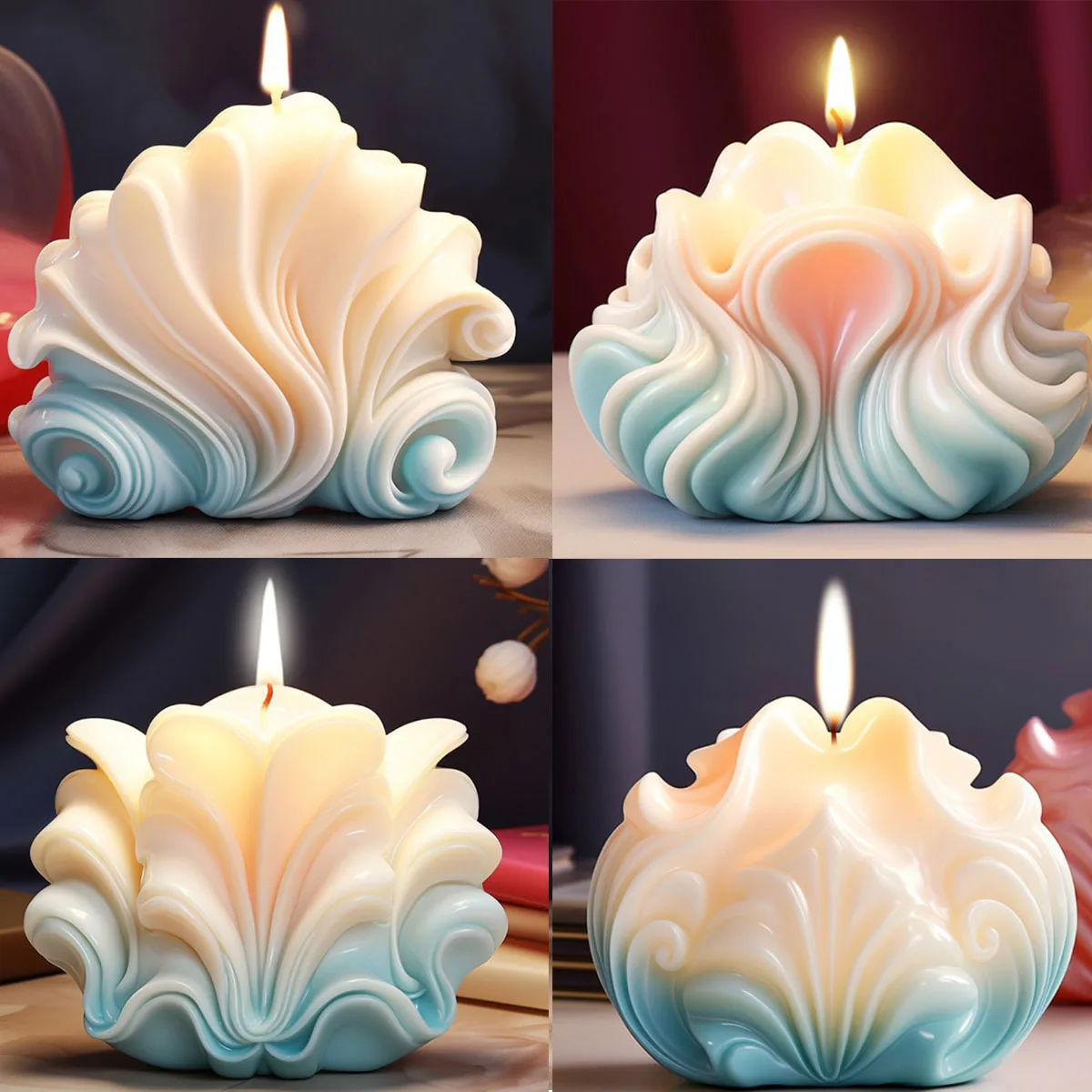 Stampo in Silicone per Candele - Resin Ocean Wave Mold recensione e prezzo