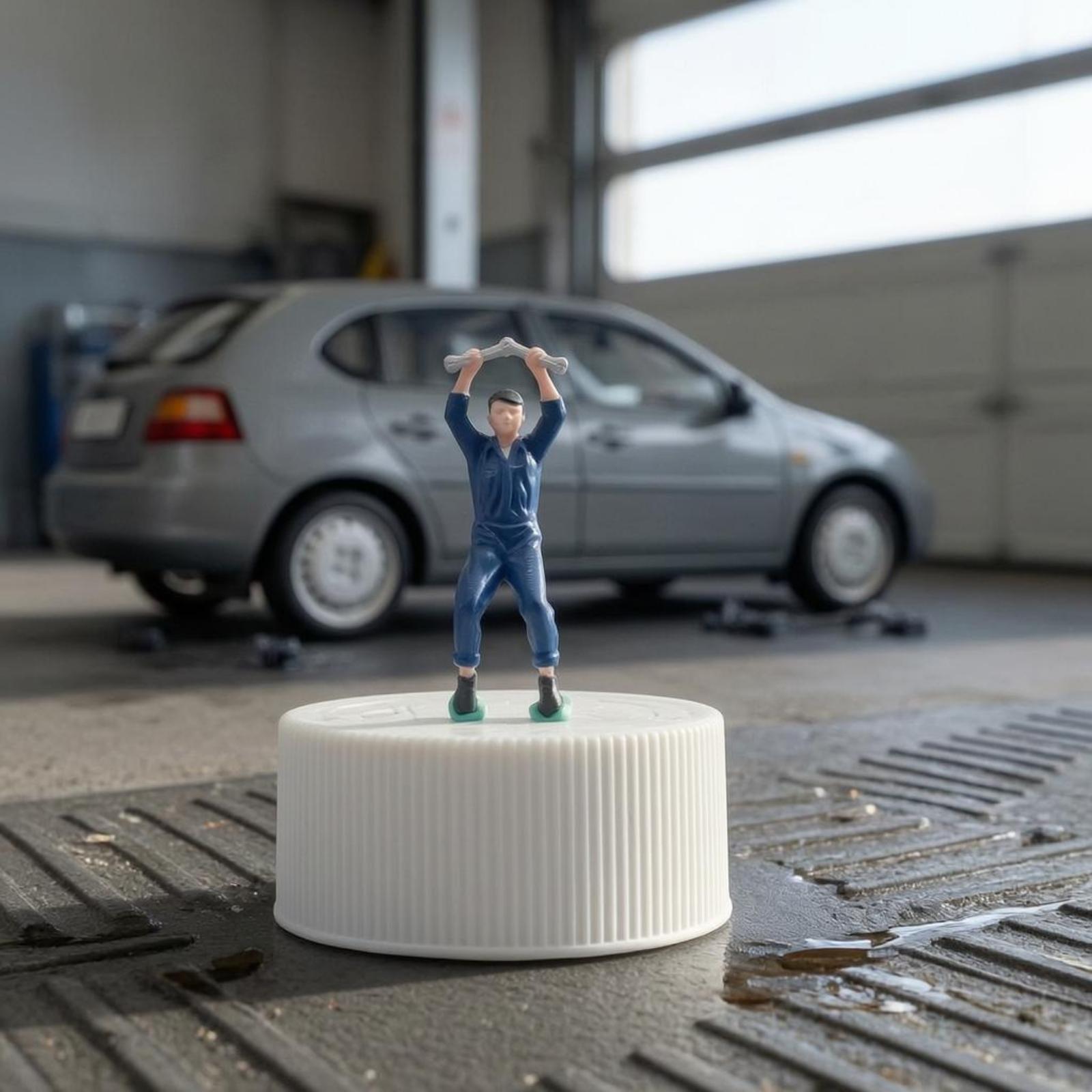 Figura di Meccanico in Garage  - Resin Craft Workshop recensione e prezzo